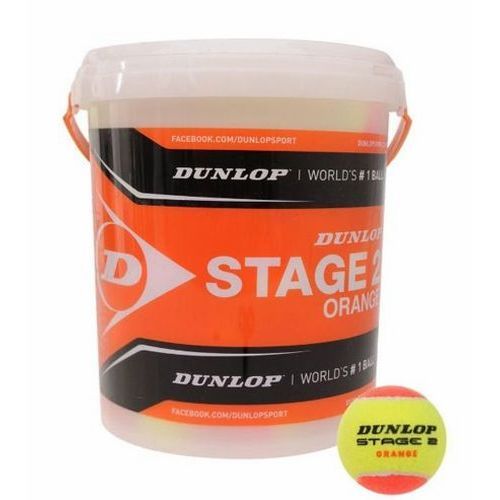 Dunlop Stage 2 Orange BallS (cesto da 60 palle)-0
