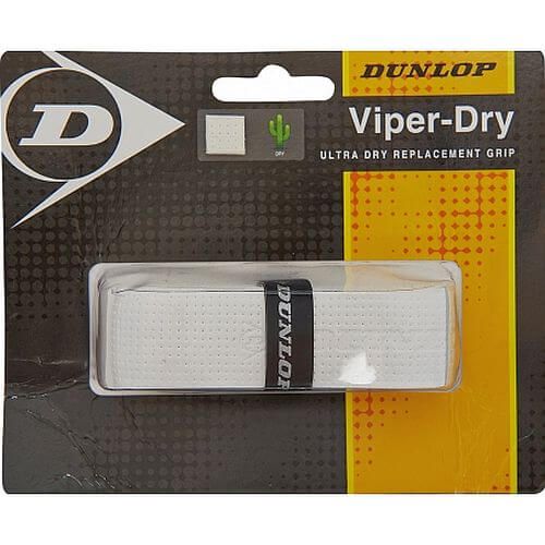 Dunlop Viper-Dry Grips de Tenis White 