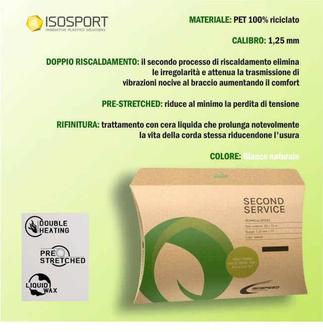 Corde Second Service ISOSPORT